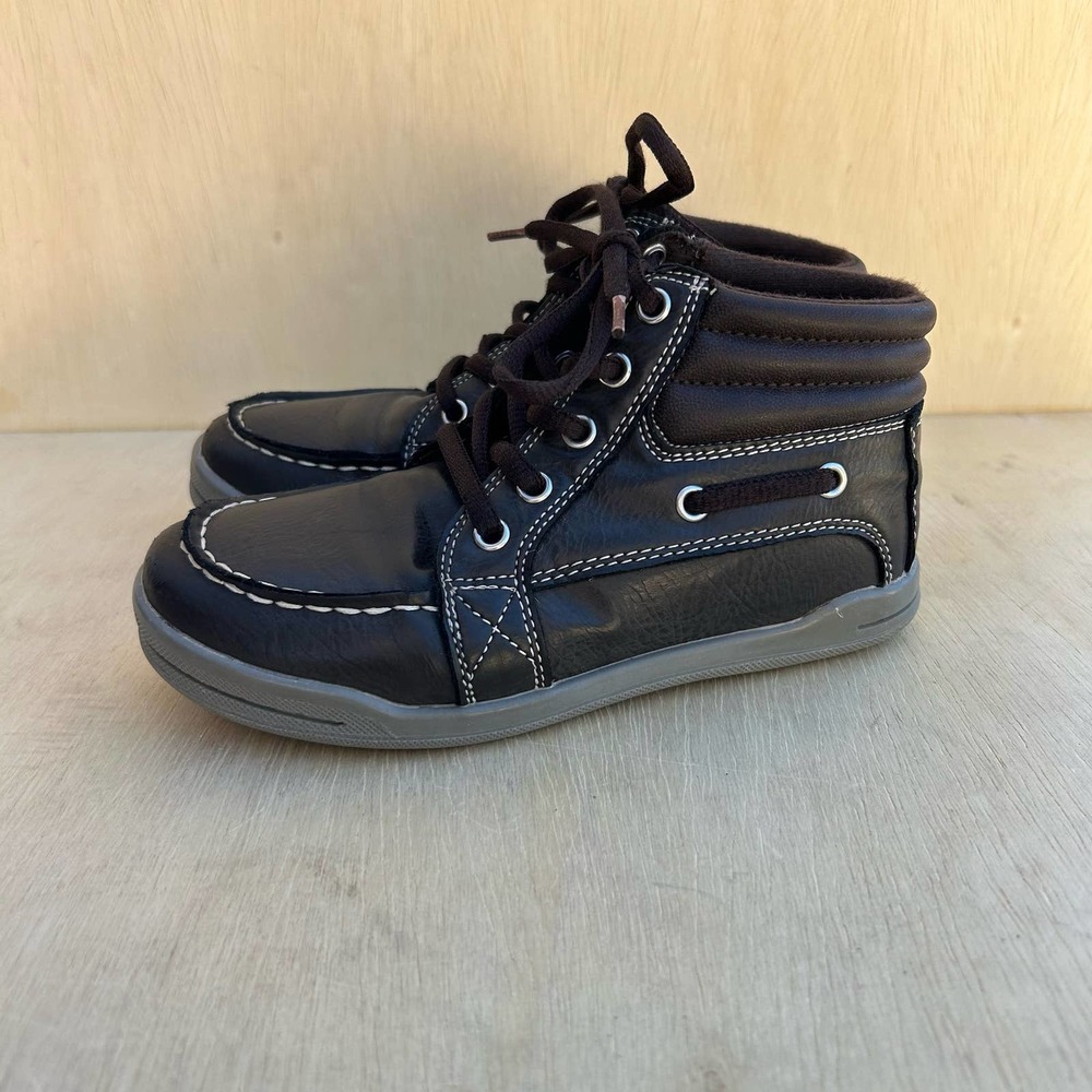 The Children's Place Boys Little Kid High Top Lace Up Sneaker Boots Shoes SZ 13